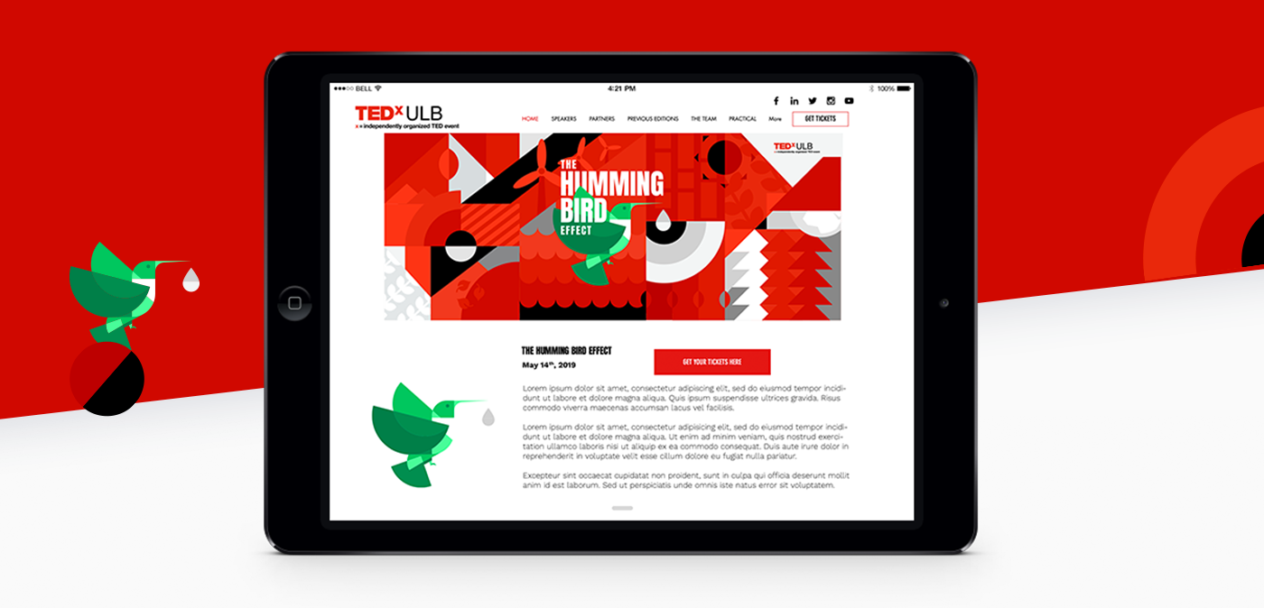 TEDx ULB 2019 - The Hummingbird Effect